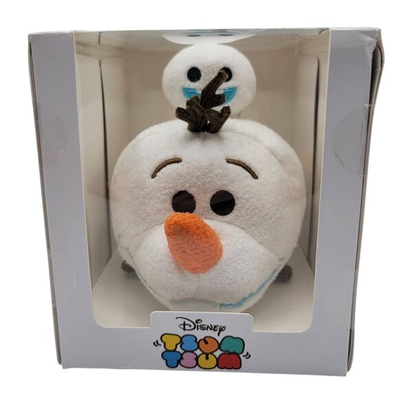 Disney Tsum Tsum Olaf Snowgie Plush Frozen Stackable Subscription Set 2016 NEW - Picture 2 of 8